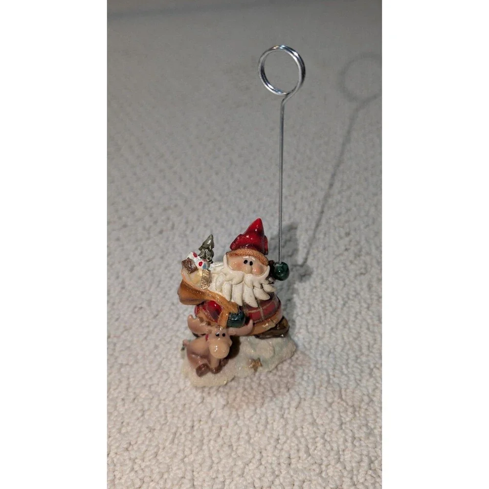 Christmas - Santa Holders Set Of 3   NEW